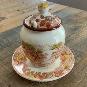 Vintage jam/jelly jar